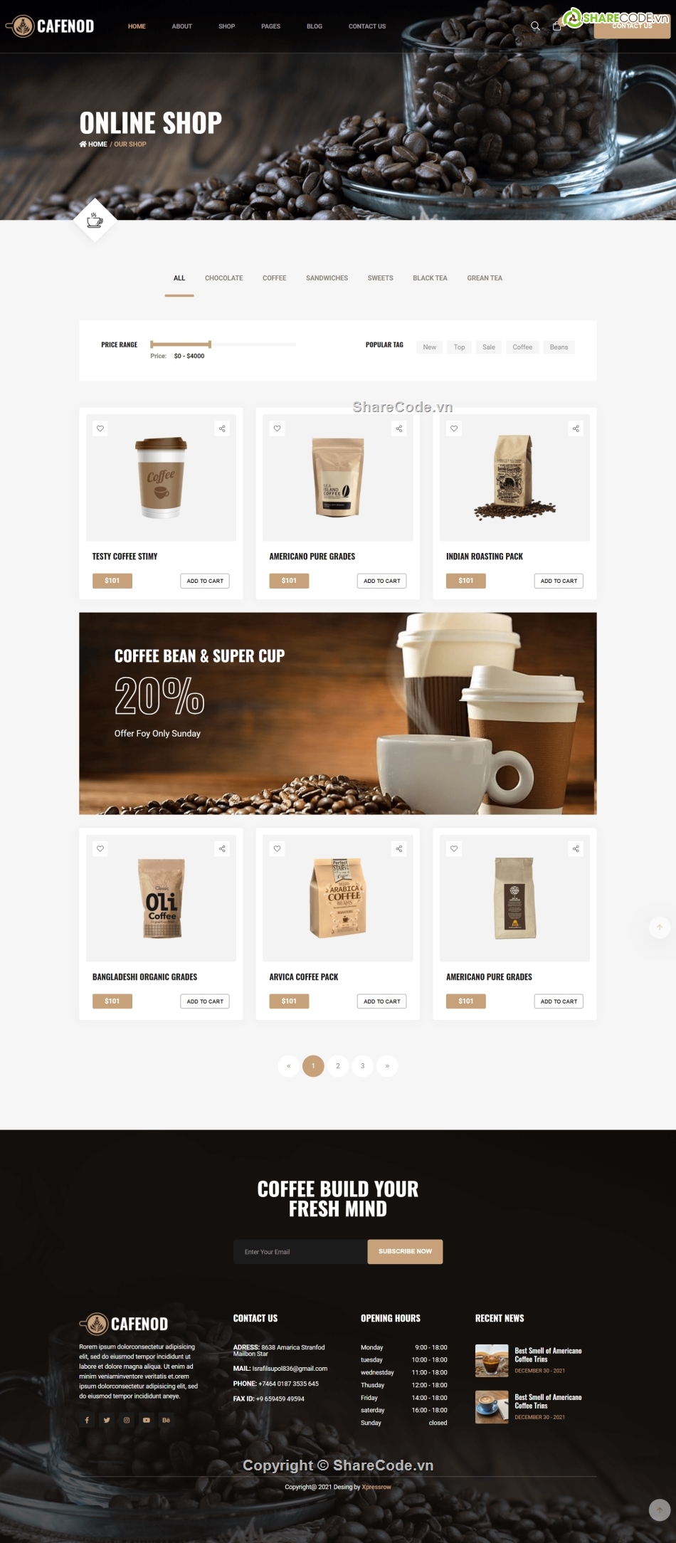 Template Web cafe,Website Template,web coffe,theme html,Template coffee